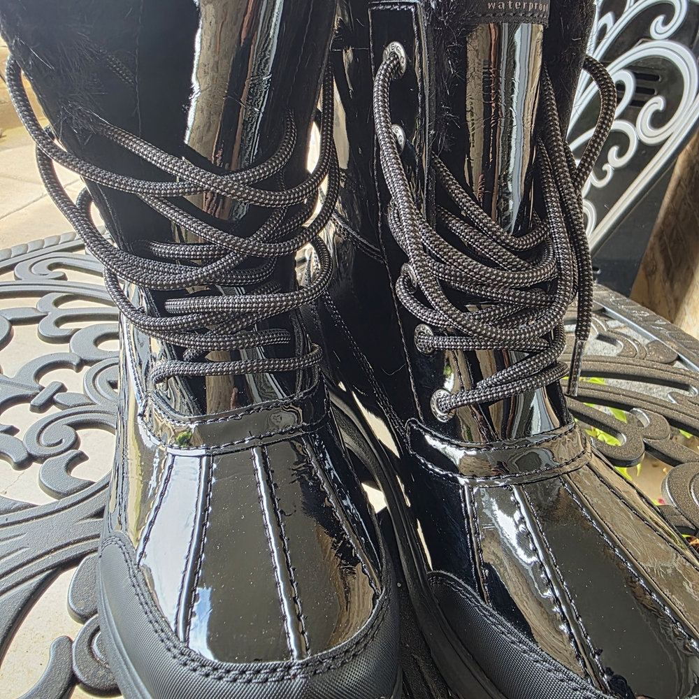 UGG Black Fur Lined Boots